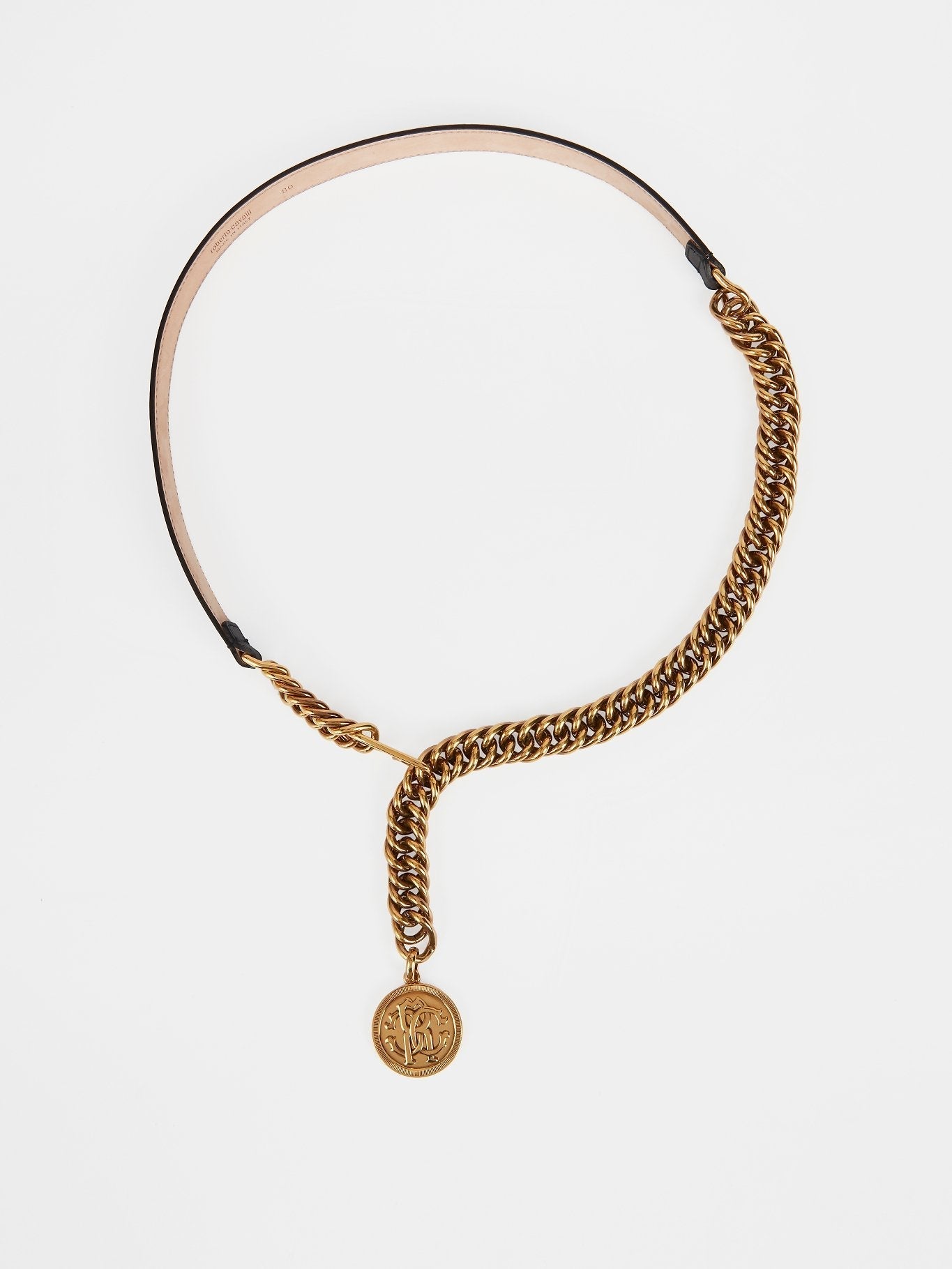 Gold Monogram Chain Belt