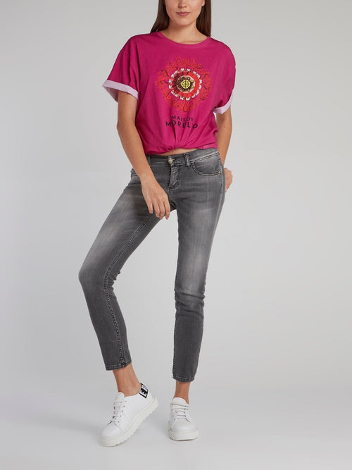 Emelie Skinny Capri Jeans