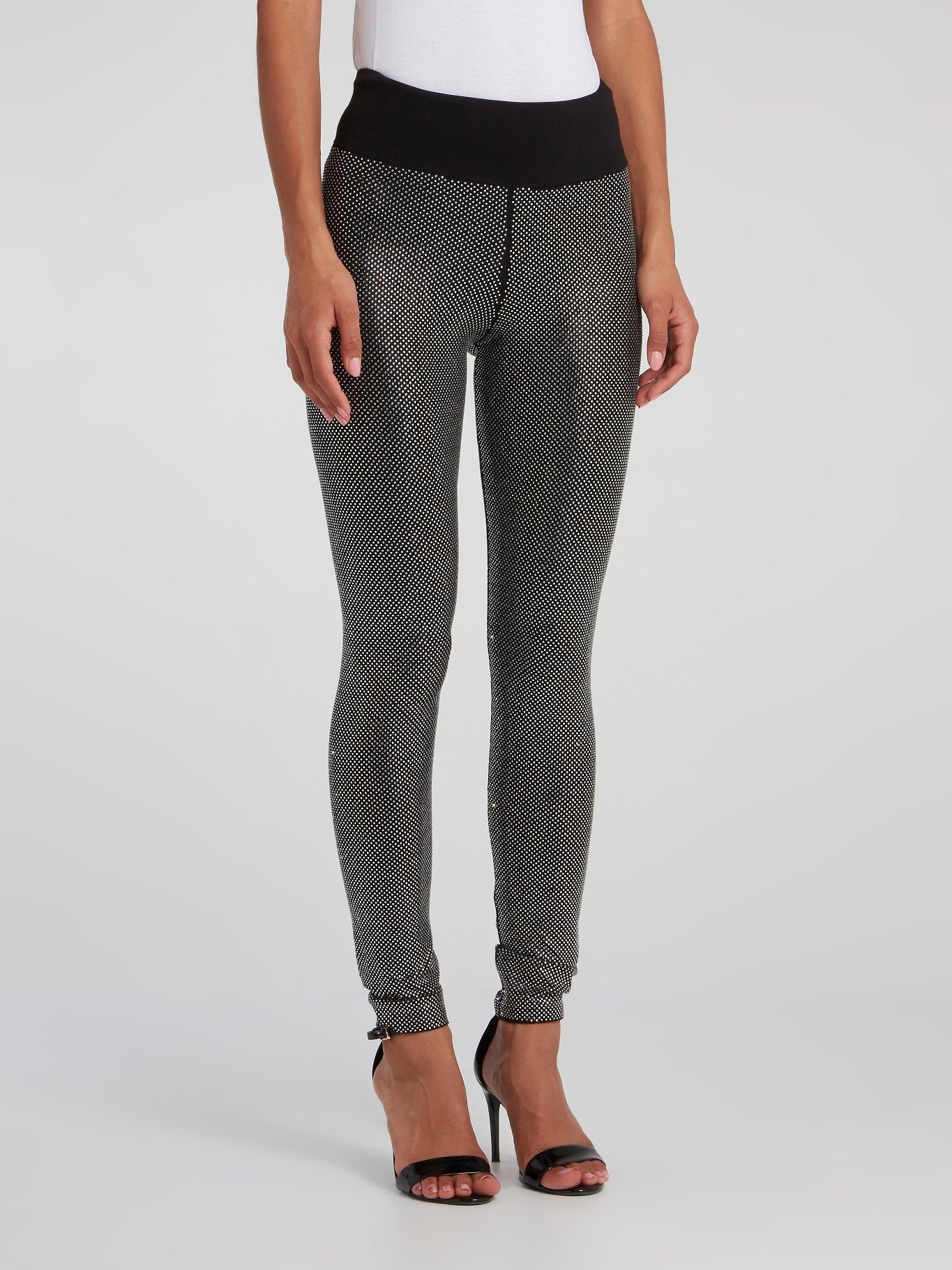 Crystal Studded Jogging Leggings