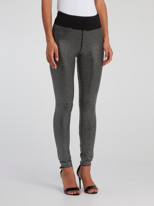 Crystal Studded Jogging Leggings