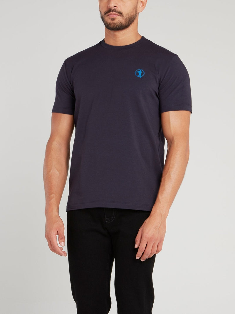 Navy Sport Logo T-Shirt