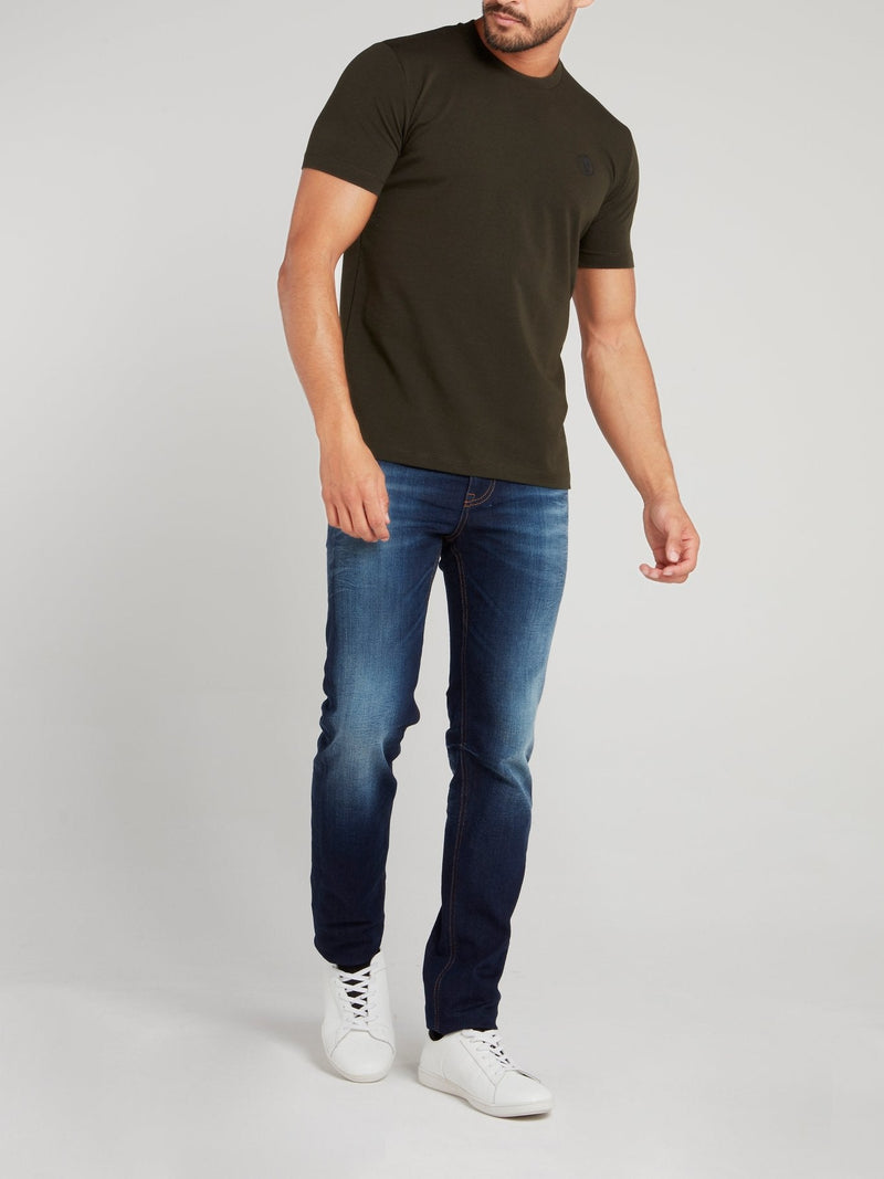 Olive Sport Logo T-Shirt