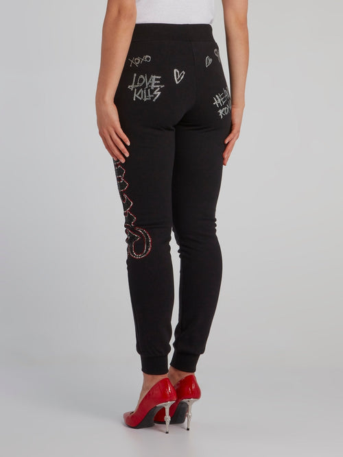 Gothic Plein Multi-Stud Trousers