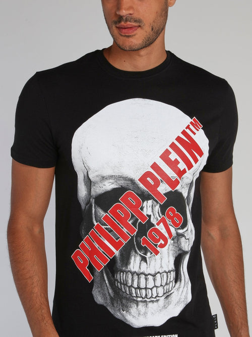 Black Logo Skull T-Shirt