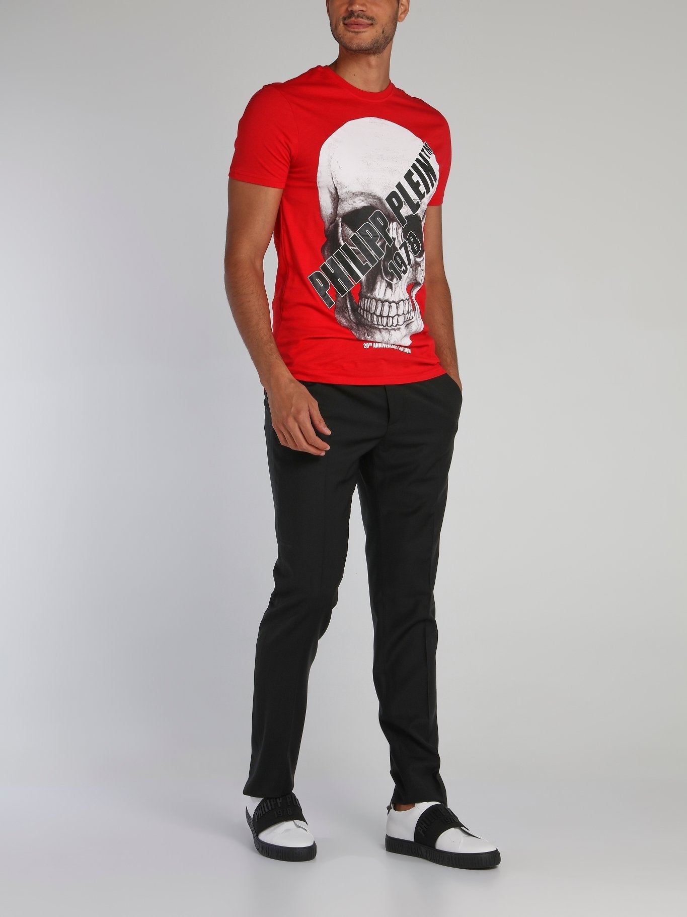 Red Logo Skull T-Shirt