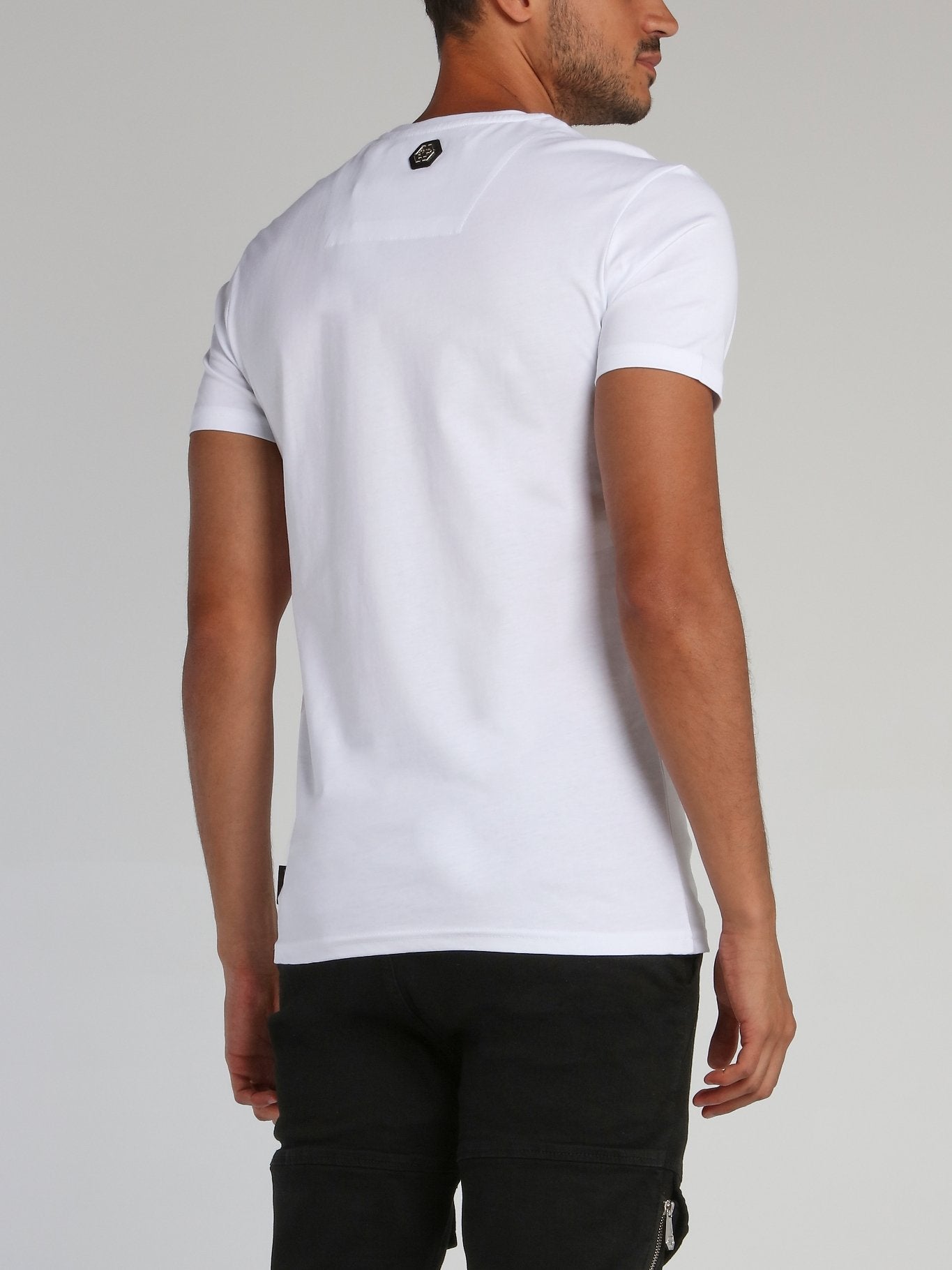 White Space Plein Skull T-Shirt