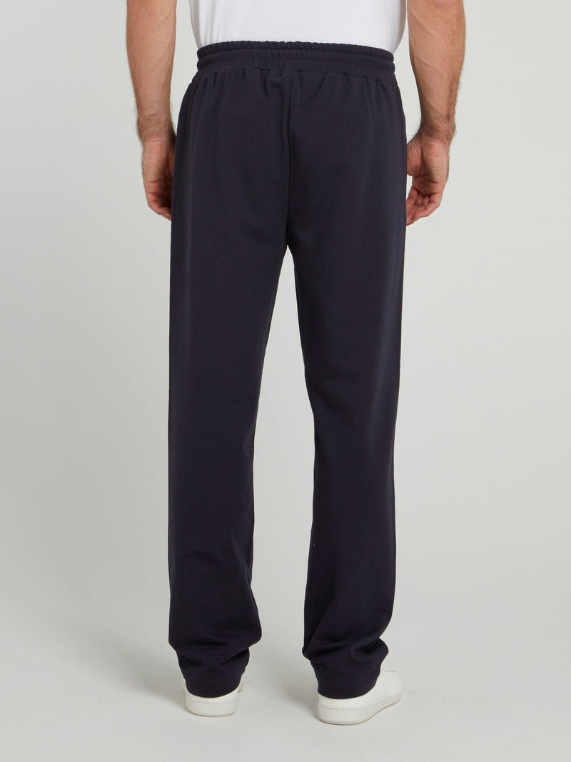 Navy Sport Icon Fleece Pants