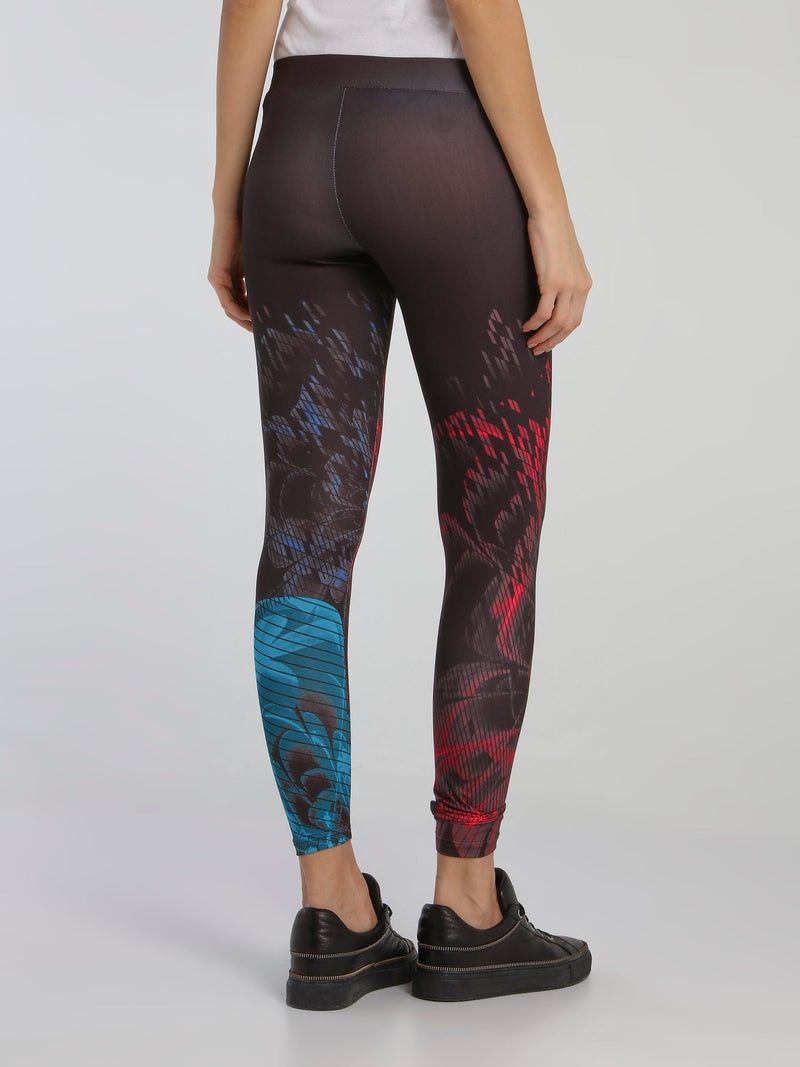 Geometric Print Leggings