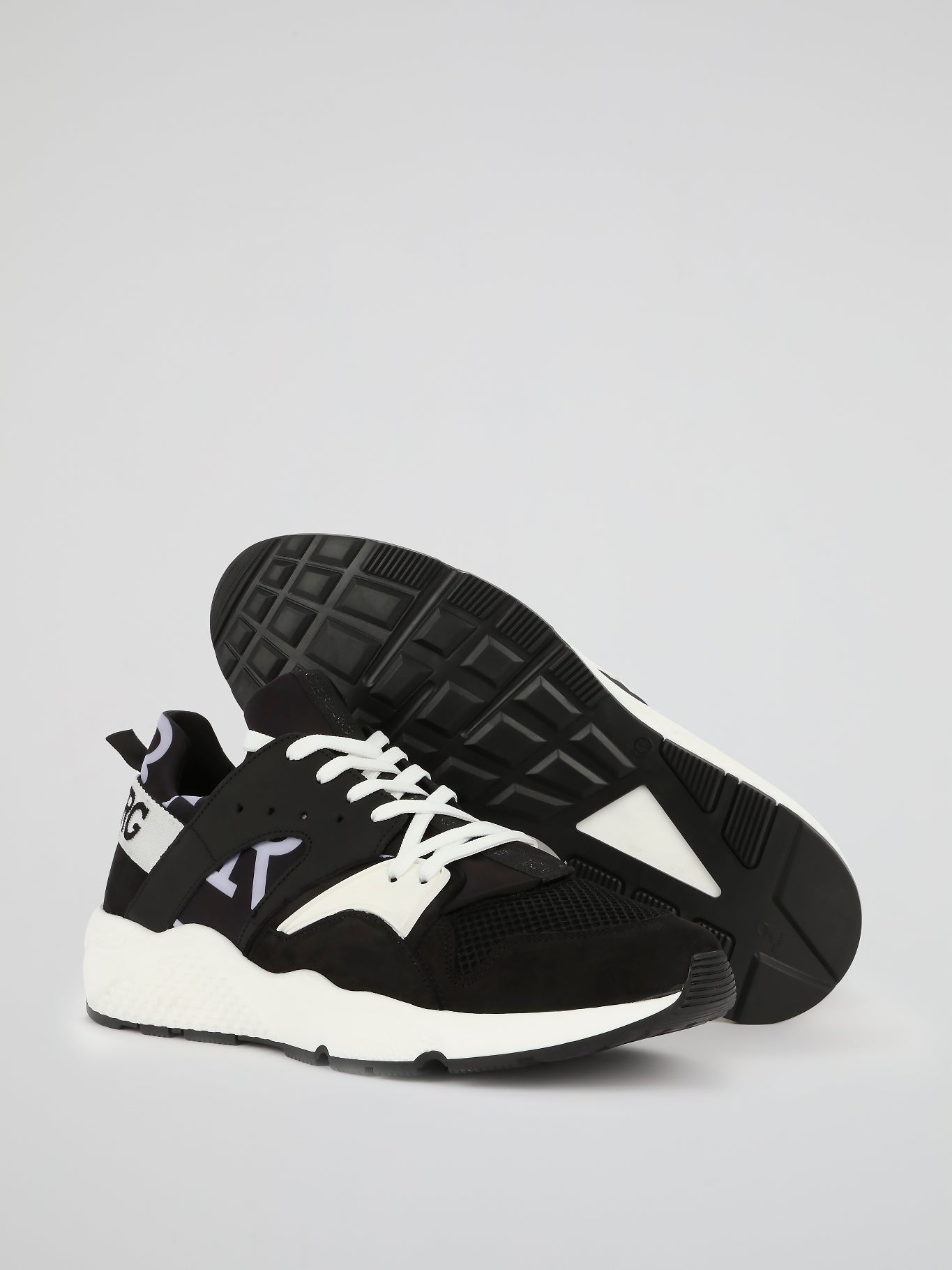 Black Contrast Active Sneakers