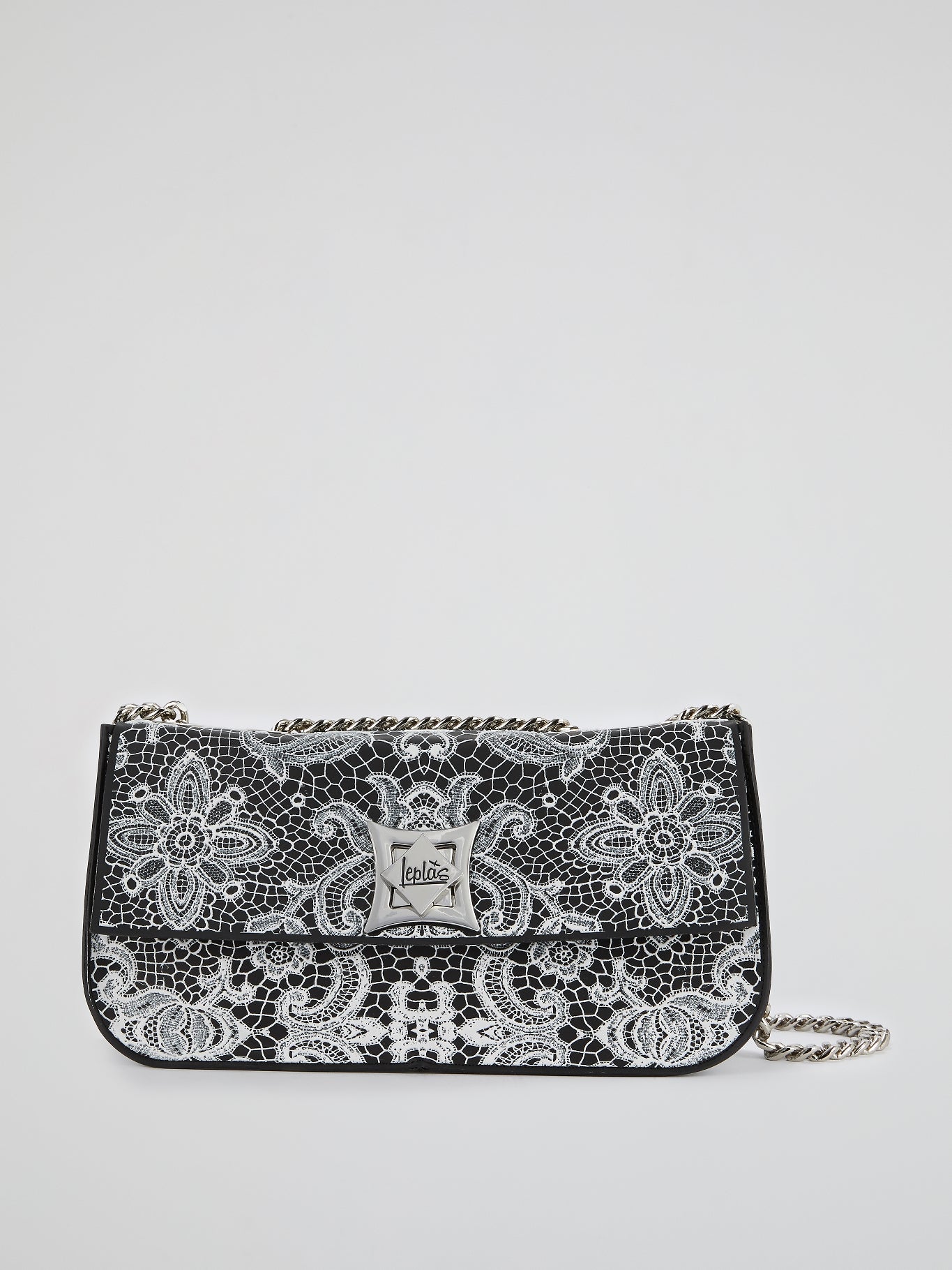 White Elide Lace Shoulder Bag