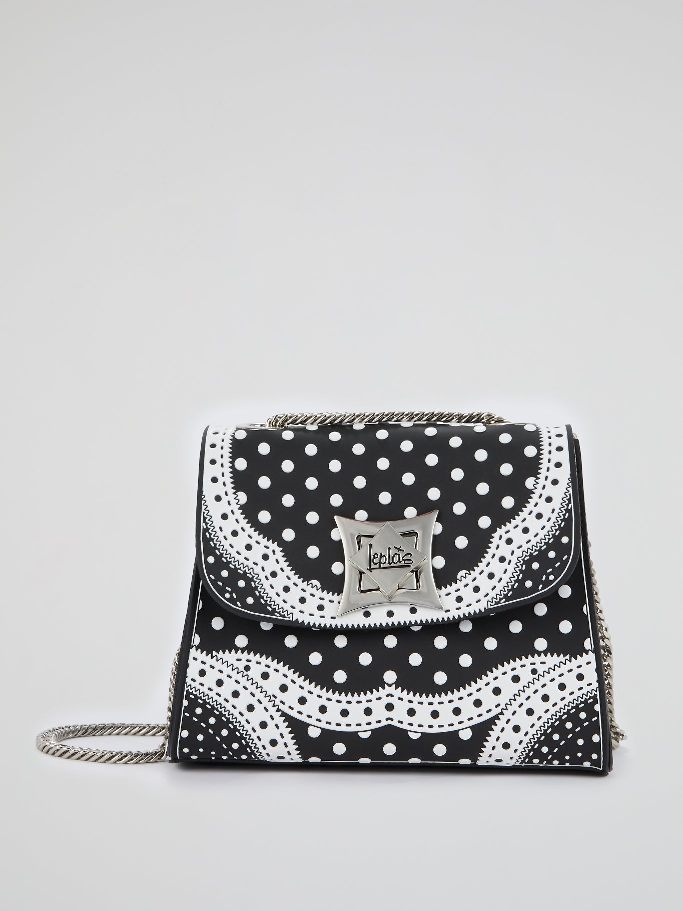 Black Mignon Polka Dot Pois Bag