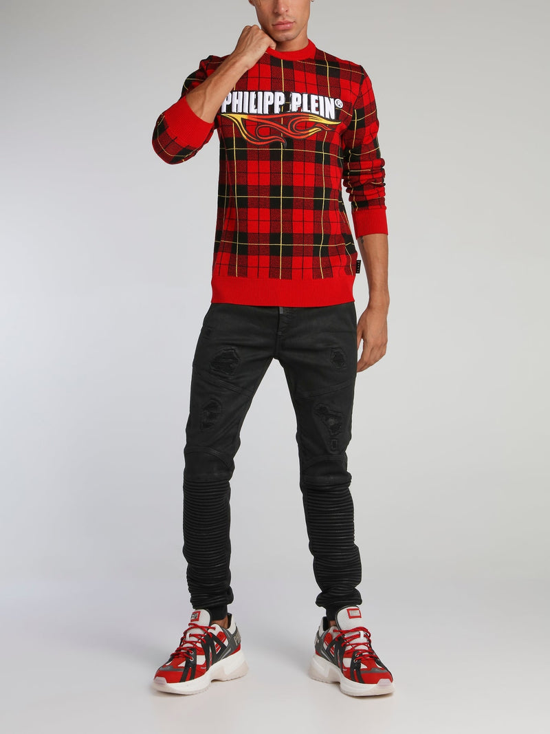 Black Slim Shady Chill Fit Trousers