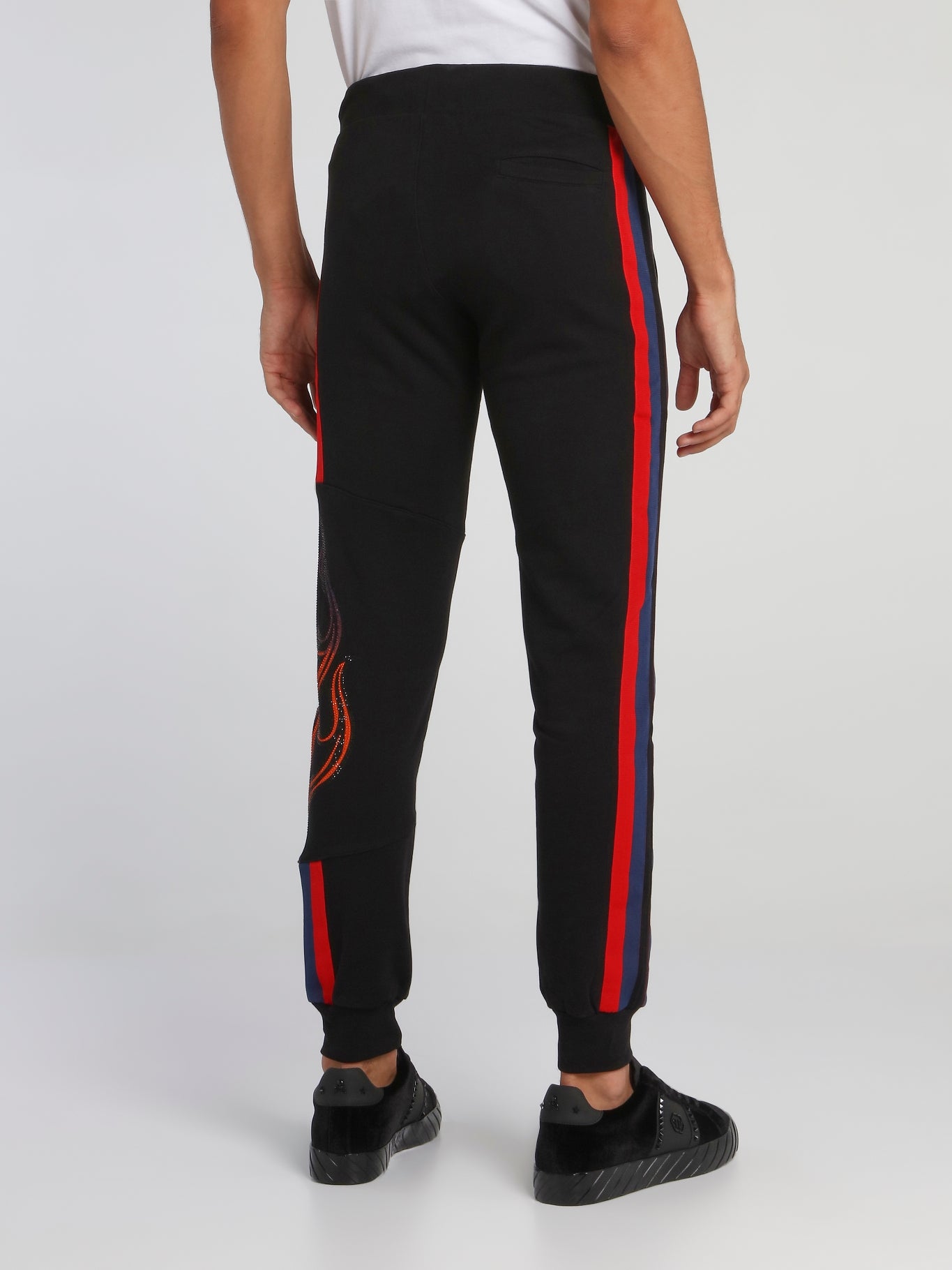 Flame Side Stripe Jogging Trousers