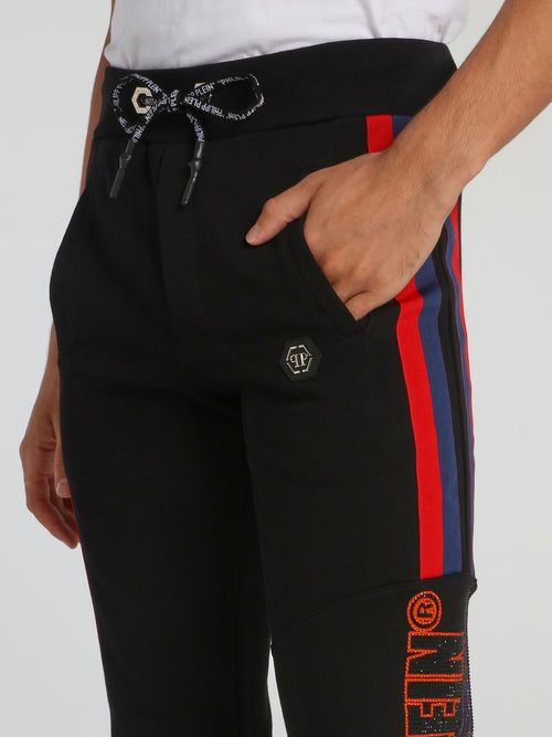 Flame Side Stripe Jogging Trousers