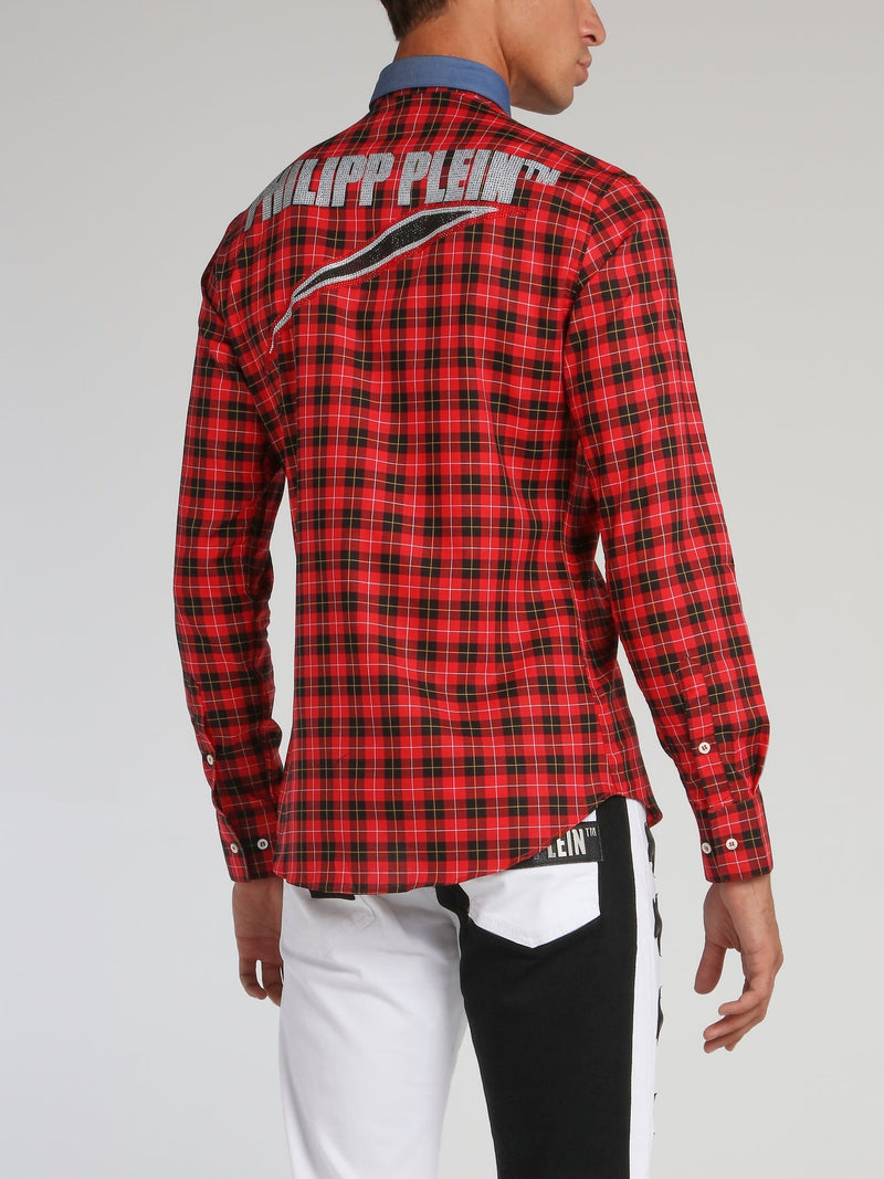 Tartan Red Check Long Sleeve Shirt