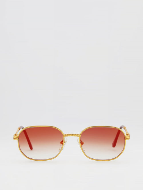 Brown Gradient Lens Sunglasses