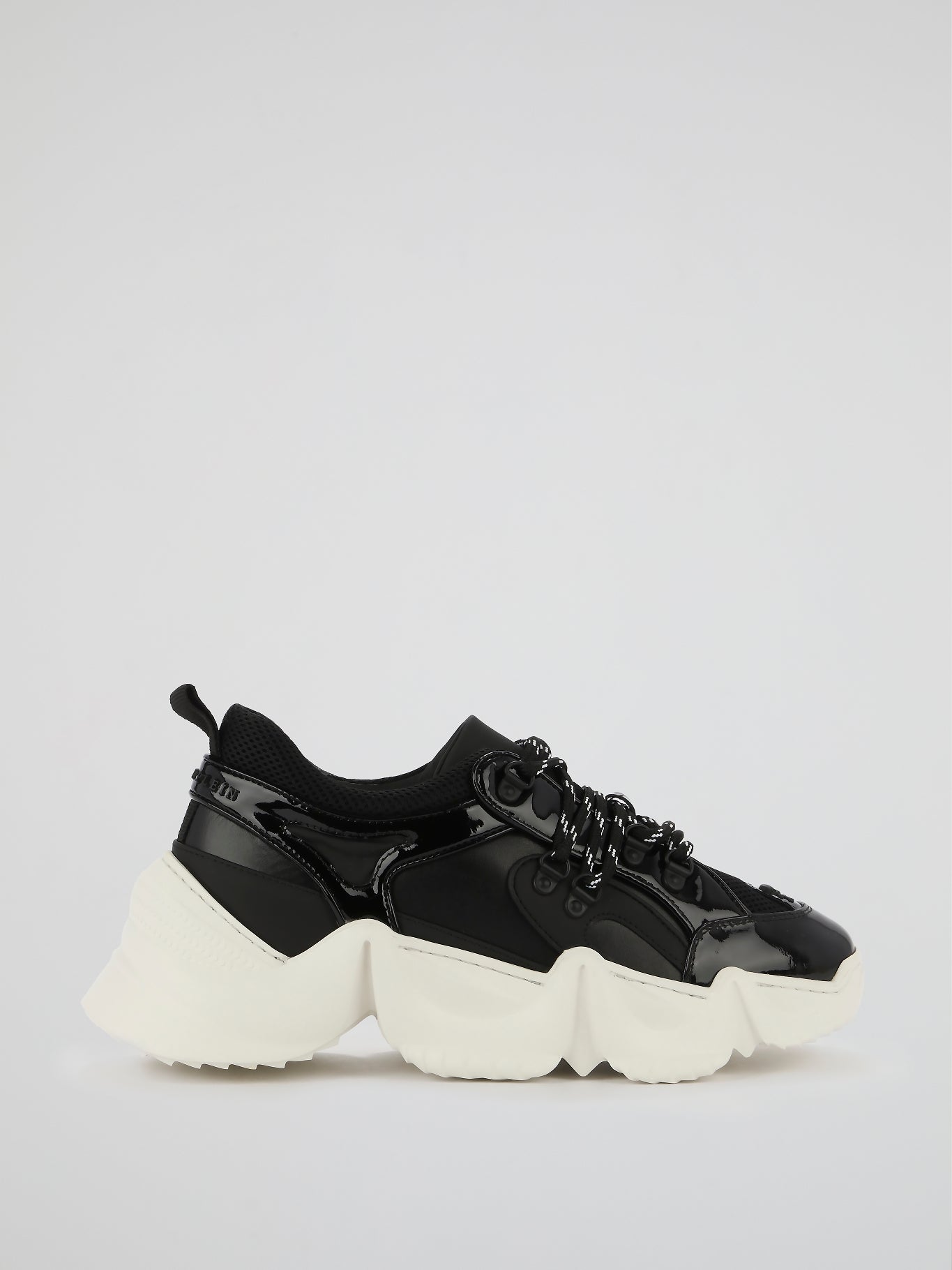 Runner Statement Black Chunky Sneakers