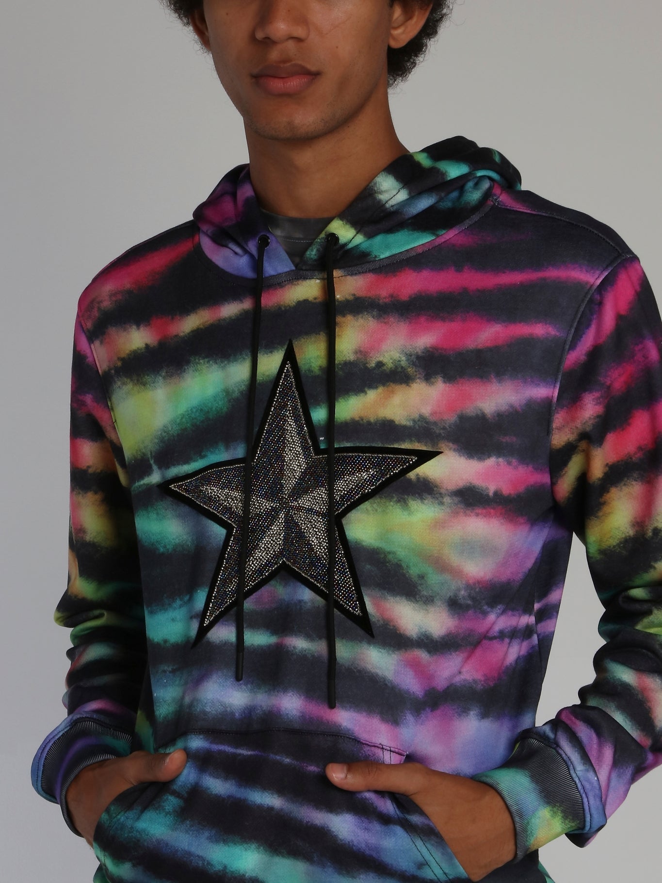 Tie Dye Athletic Dept Hoodie