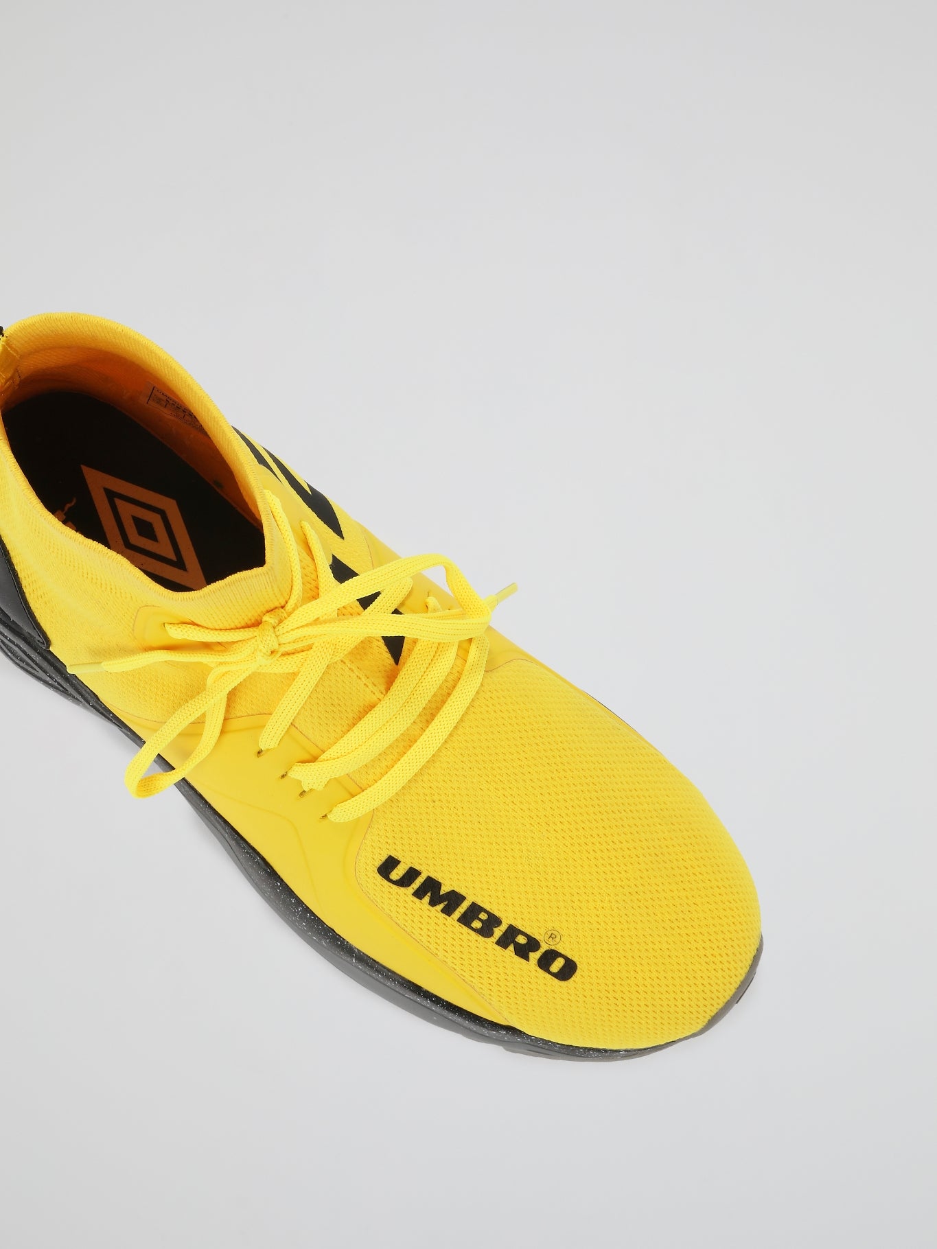 Yellow Runner Future Sock Sneakers