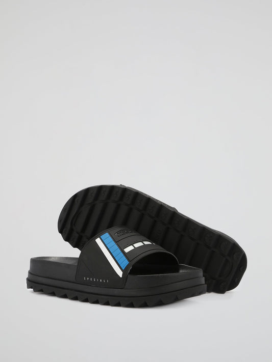 Black Special Platform Slides