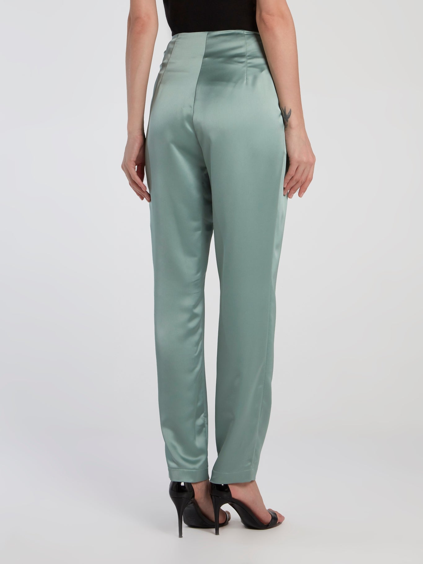 Mint High Rise Pegged Pants