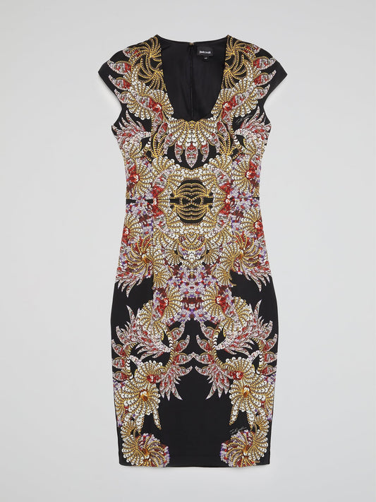 Floral Print Sheath Dress