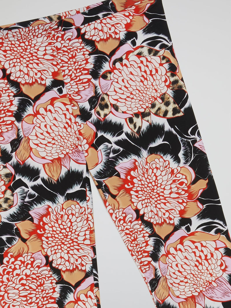 Floral Print Leggings