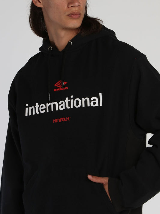 Kinfolk x Umbro Black International Hoodie