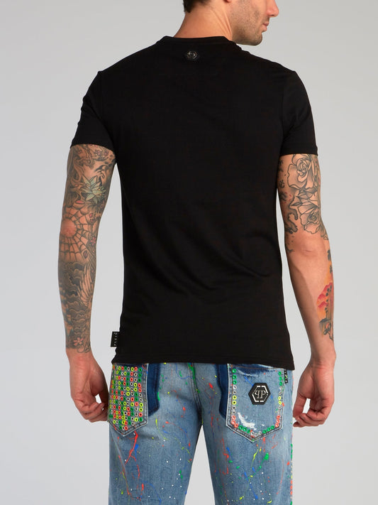 Black Camo Skull T-Shirt