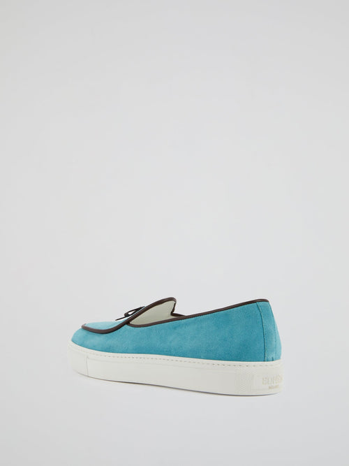 Blue Suede Moccasins