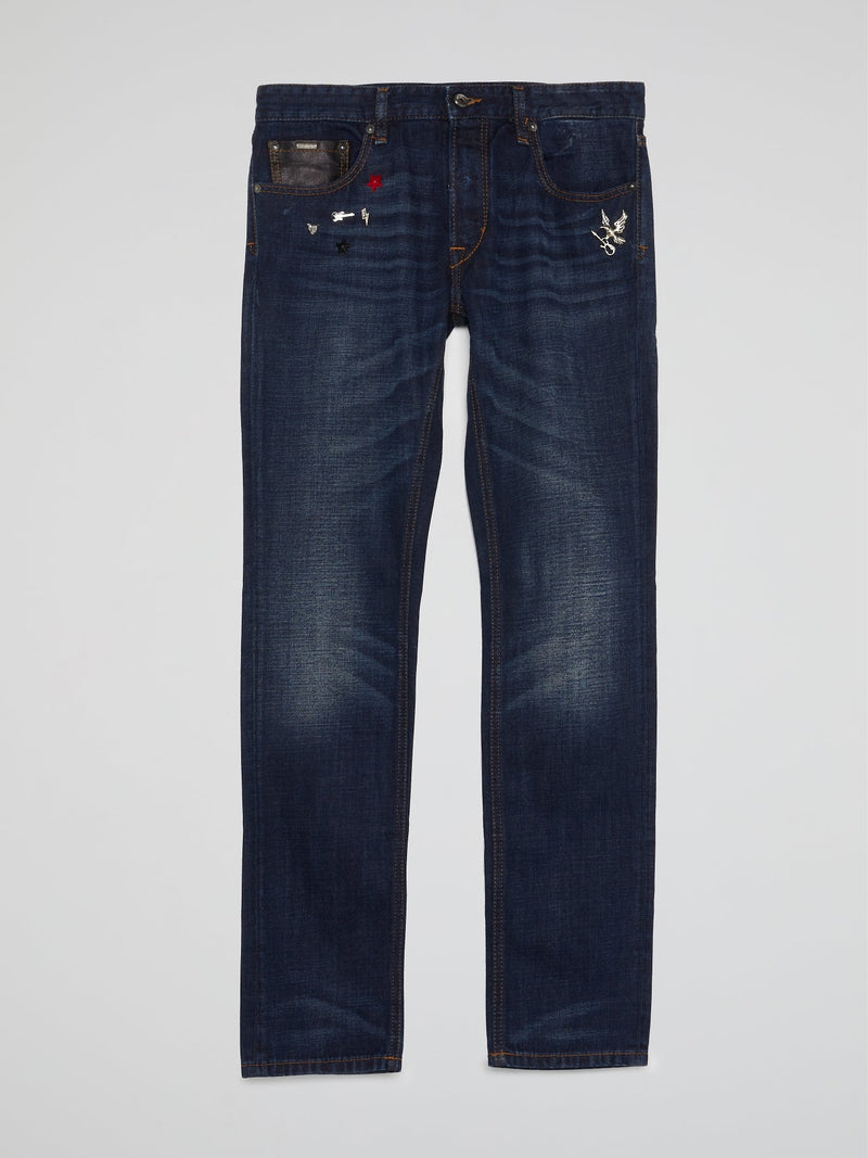 Dark Wash Denim Jeans