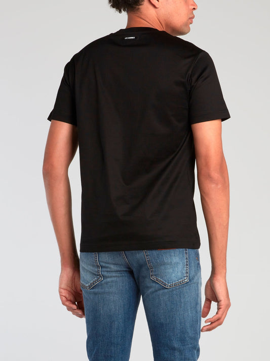 Black Logo Patch T-Shirt