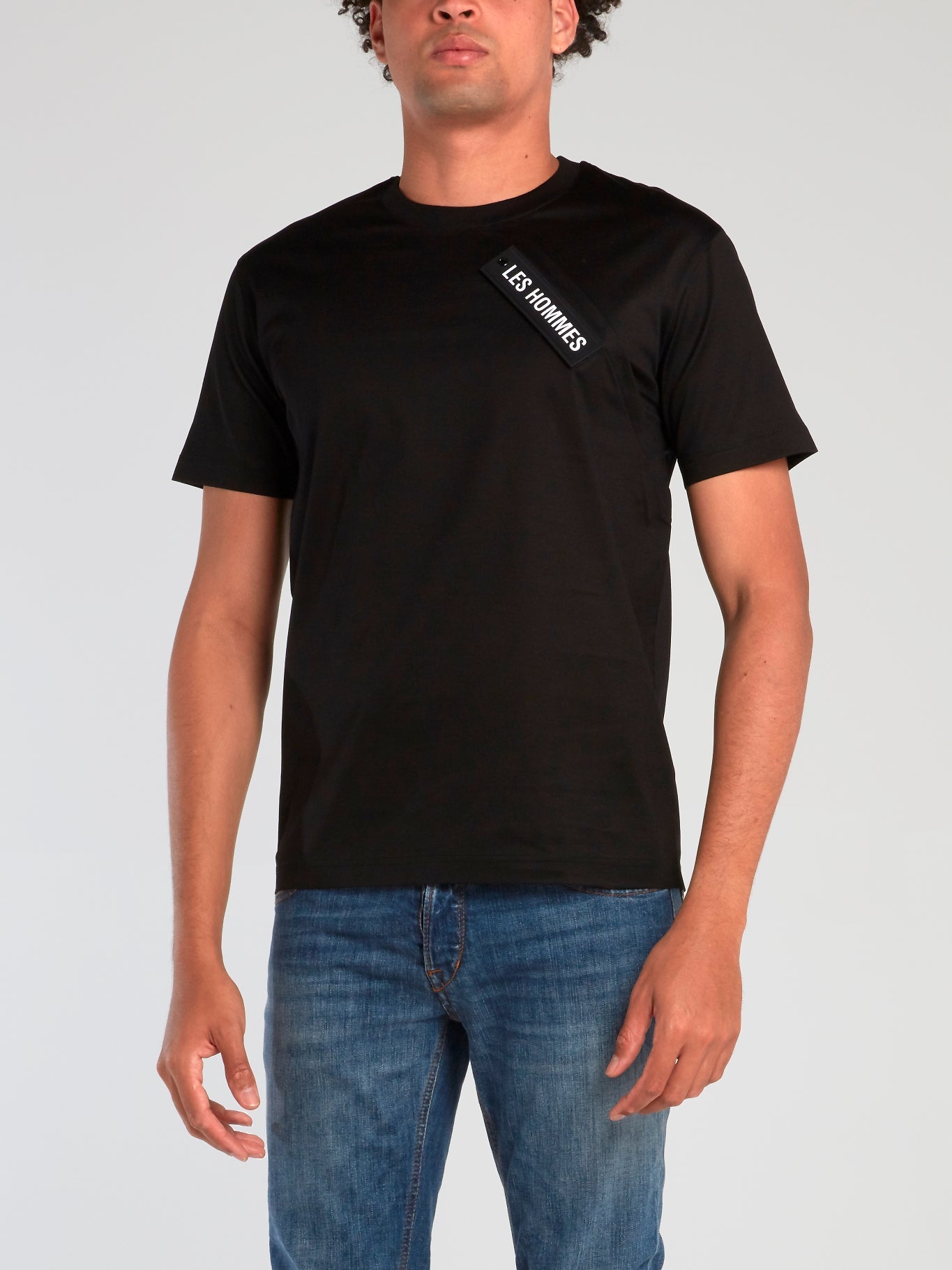 Black Logo Patch T-Shirt