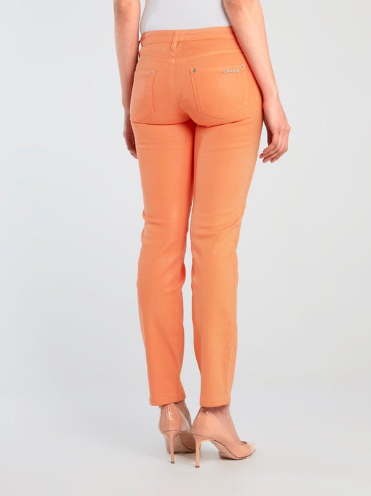 Orange Slim Fit Jeans