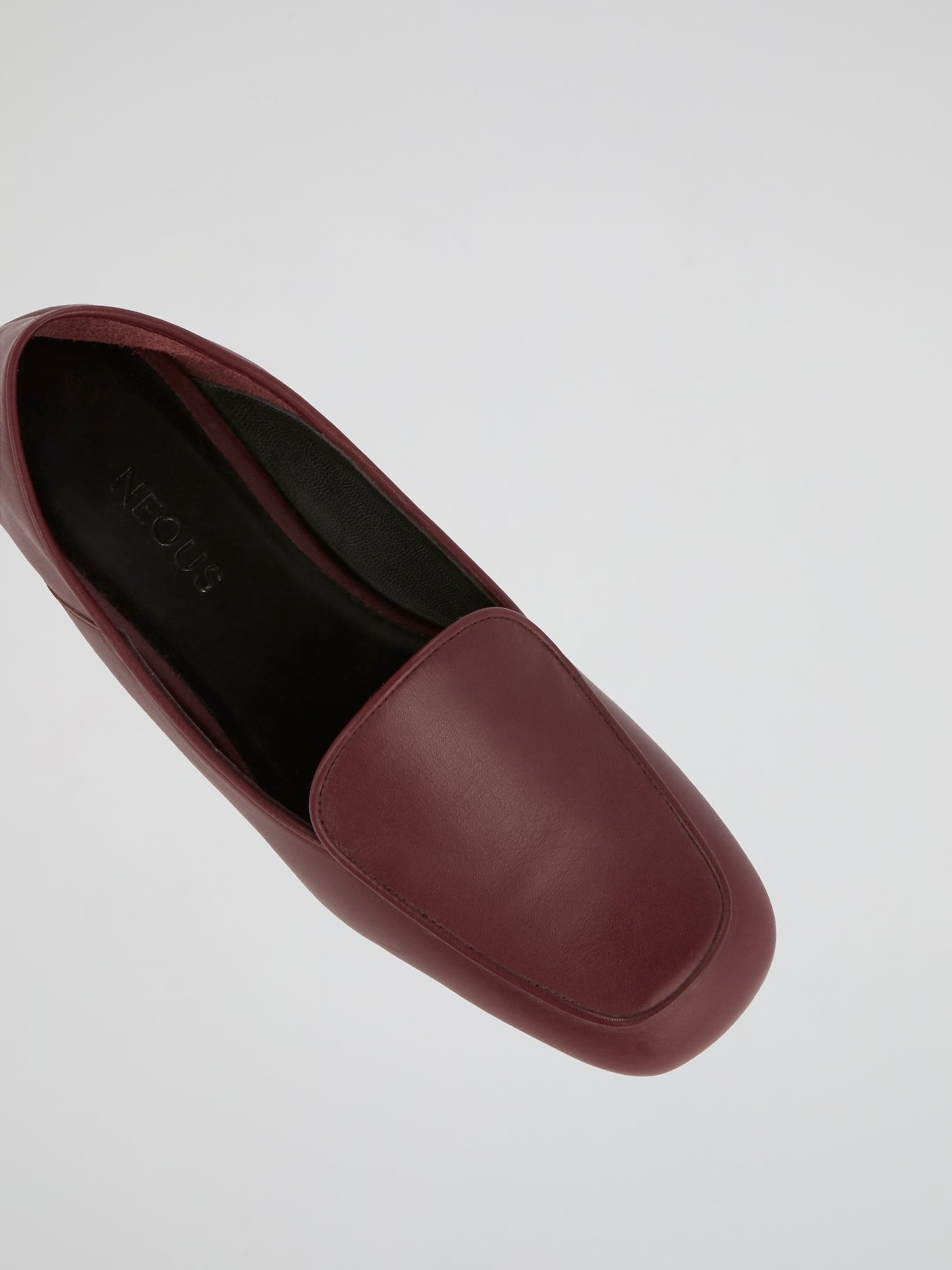 Burgundy Slip-On Loafers