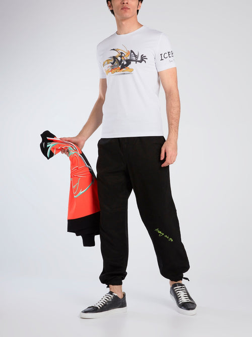 Daffy Duck White Graphic T-Shirt