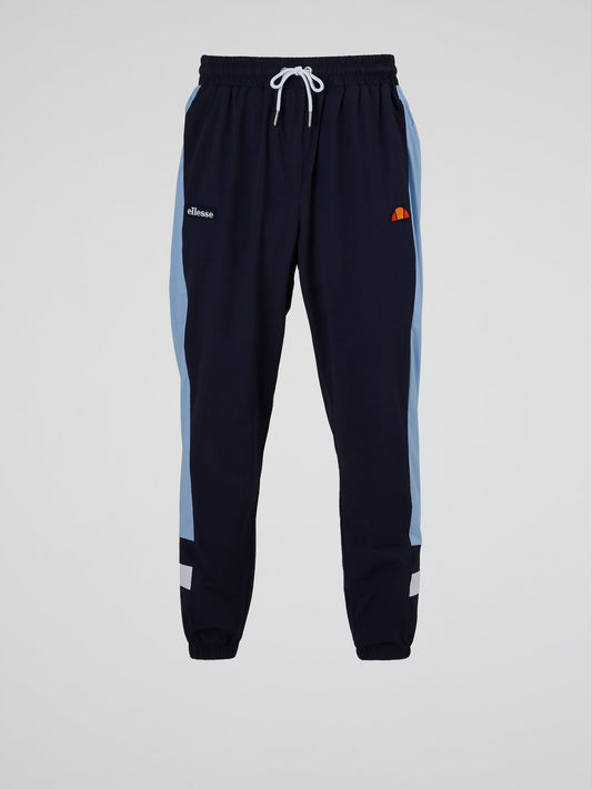 Vecoli Navy Drawstring Track Pants