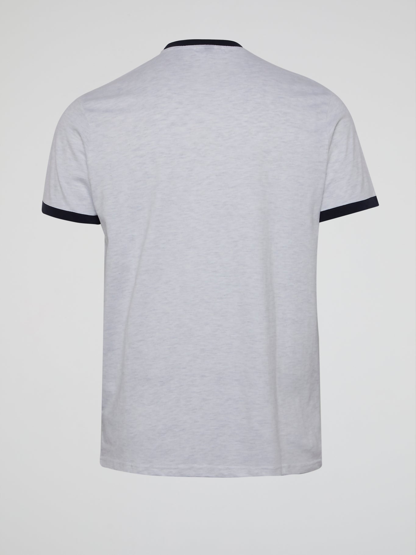 Limora White Contrast Trim T-Shirt