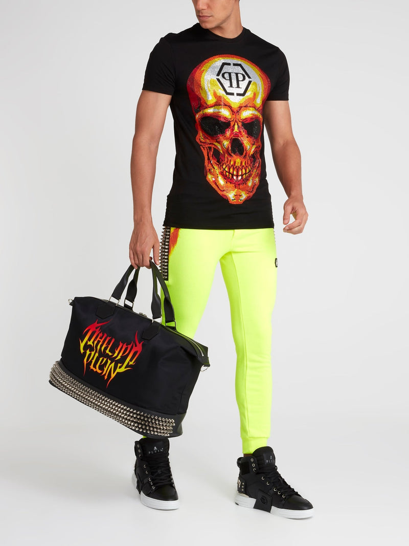 Rock PP Neon Yellow Jogging Trousers