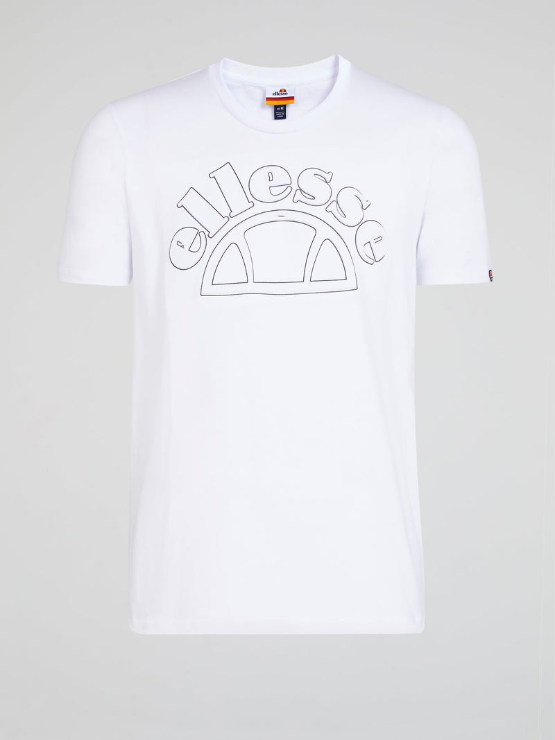 Opizzi White Crewneck T-Shirt