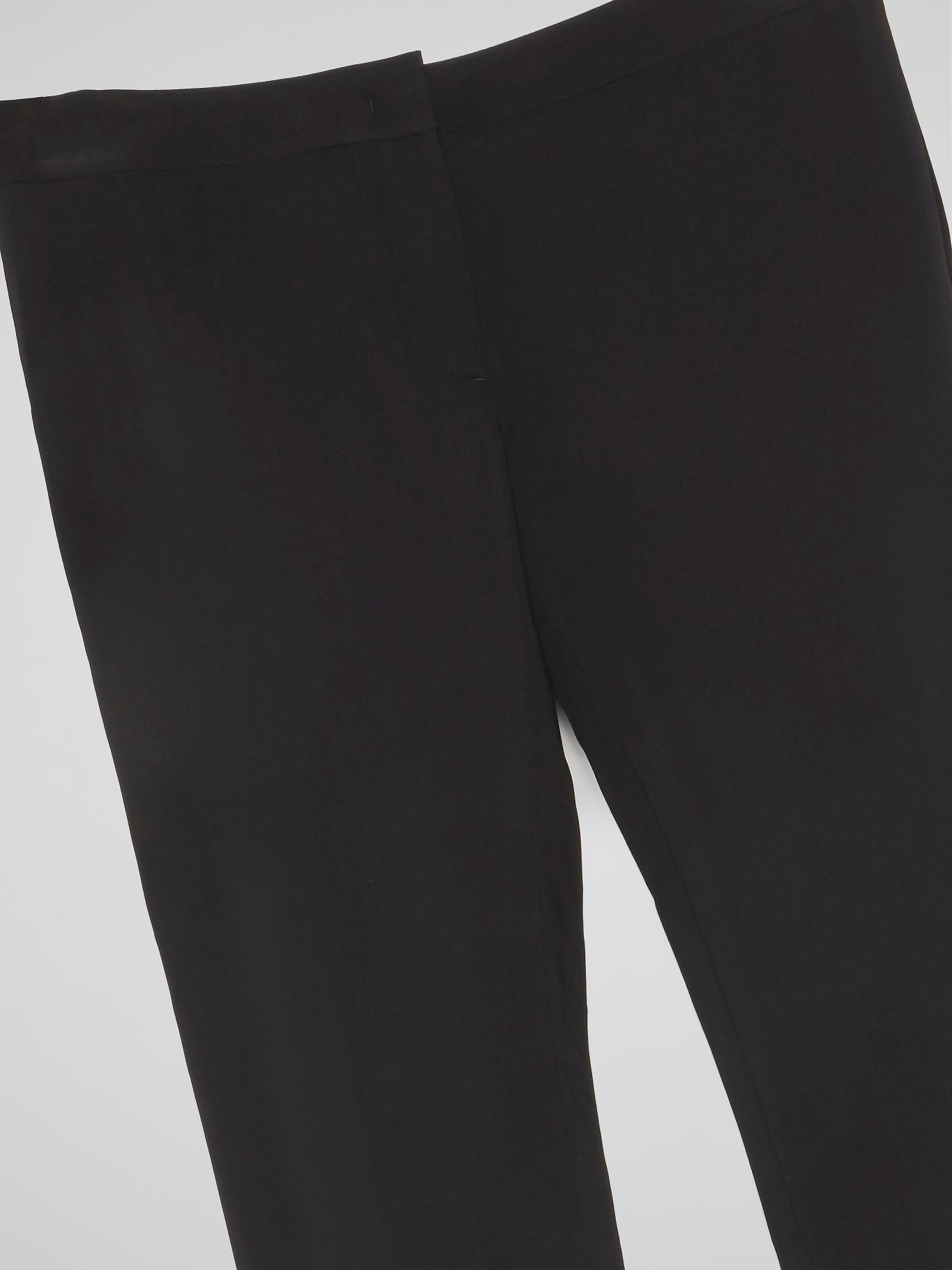 Black Straight Cut Pants