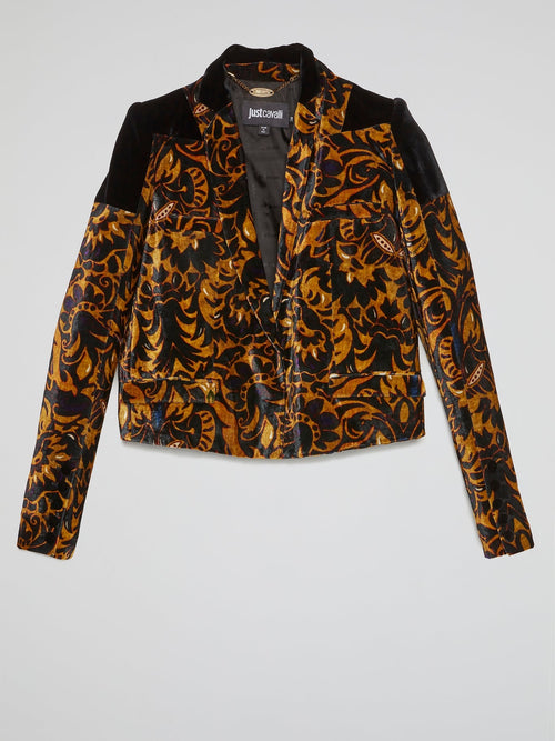 Baroque Print Blazer