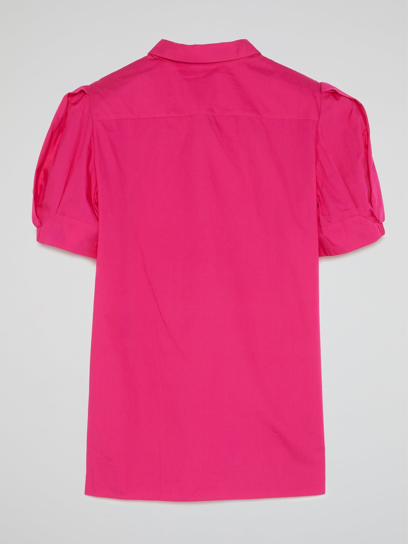 Pink Puff Sleeve Top