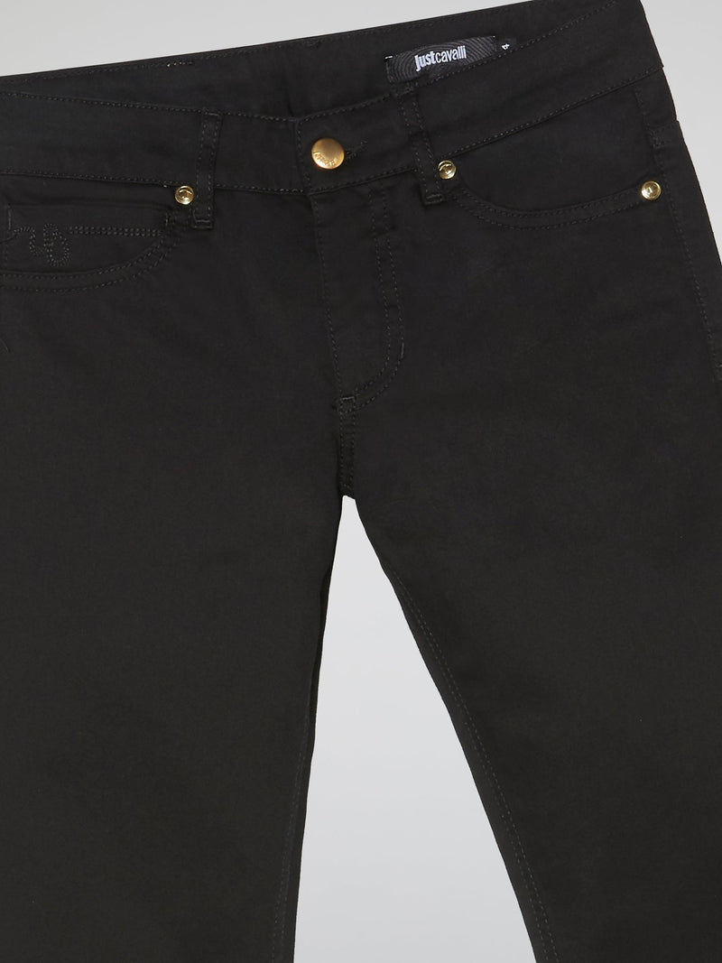 Black Bootcut Jeans