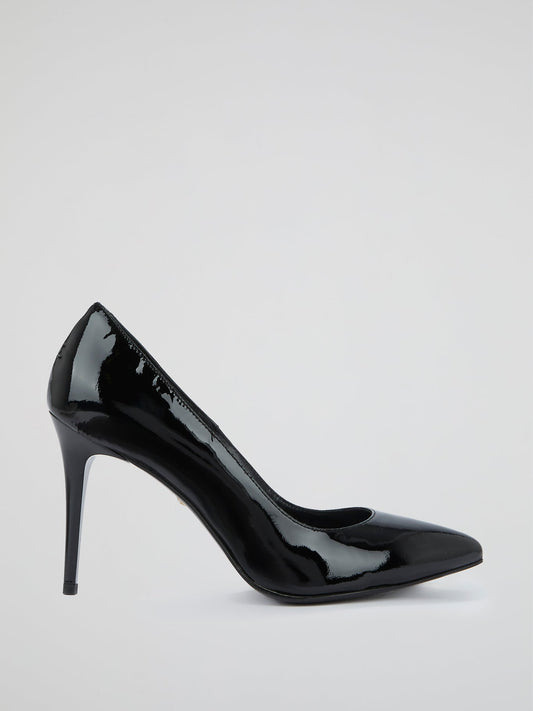 Black Patent Leather Pumps