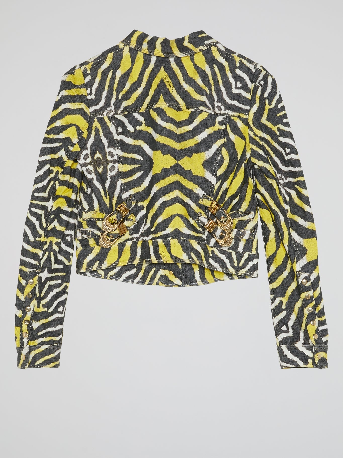 Animal Print Denim Jacket