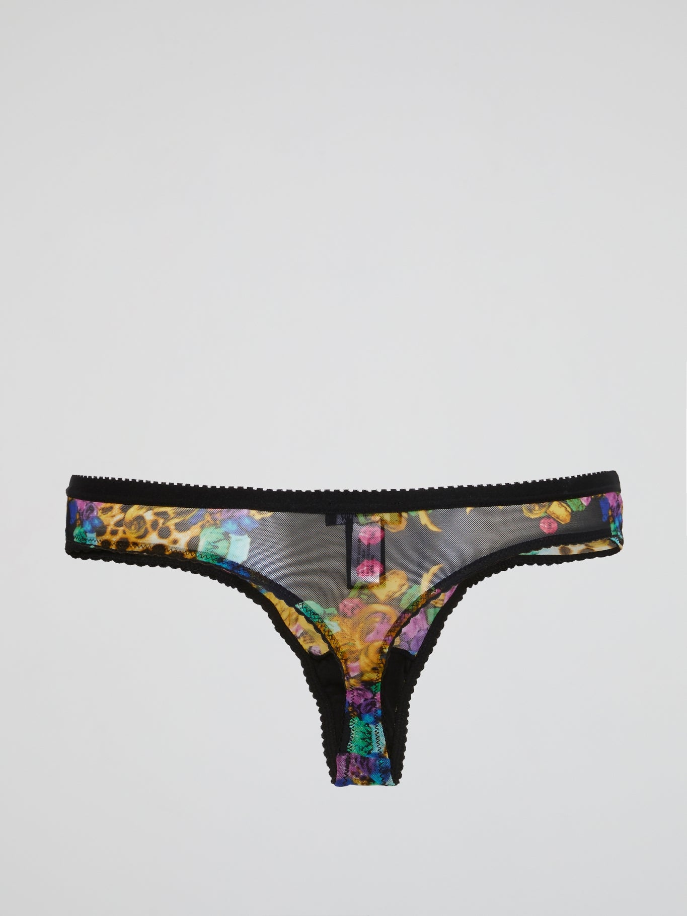 Rick-Rack Trim Printed Knickers