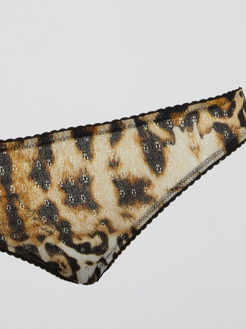 Leopard Print Knickers