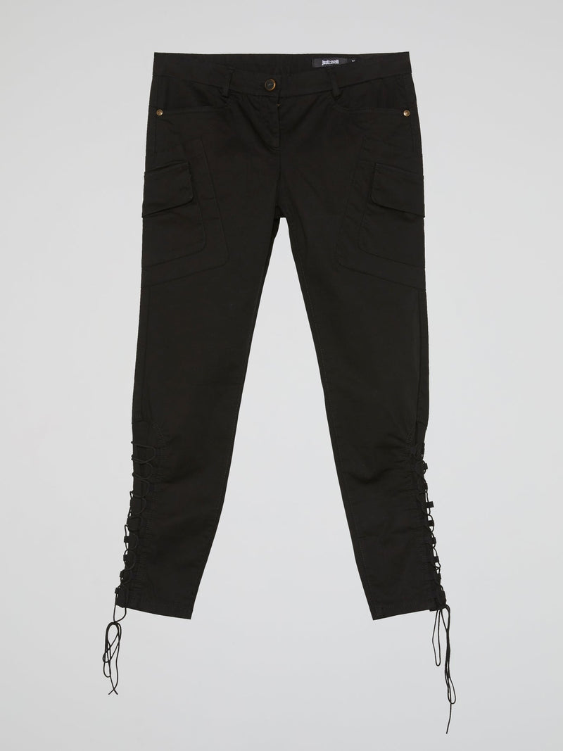 Black Multi Pocket Pants