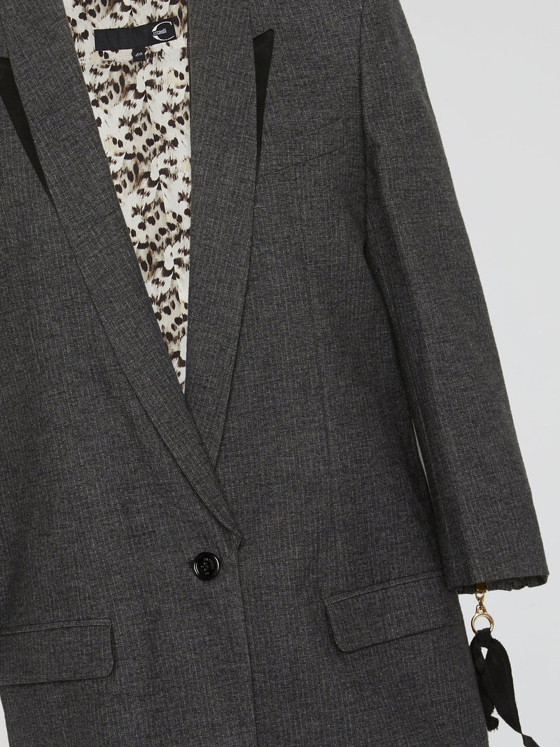 Grey Tweed Coat